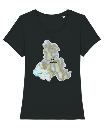 Harghita County Map Black