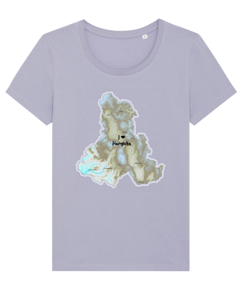 Harghita County Map Lavender