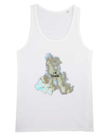 Harghita County Map White