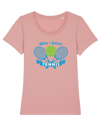 Live Love Tennis Canyon Pink