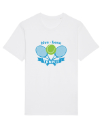 Live Love Tennis Tricou mânecă scurtă Unisex Rocker