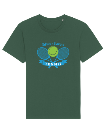 Live Love Tennis Bottle Green