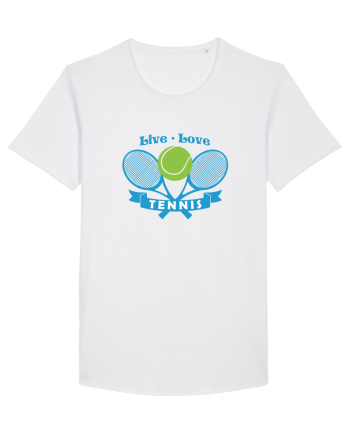 Live Love Tennis White