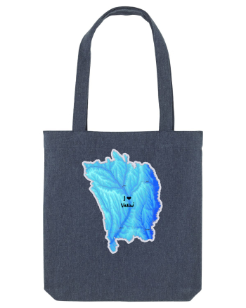 Vaslui County Map Midnight Blue