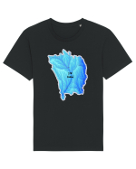 Vaslui County Map Tricou mânecă scurtă Unisex Rocker
