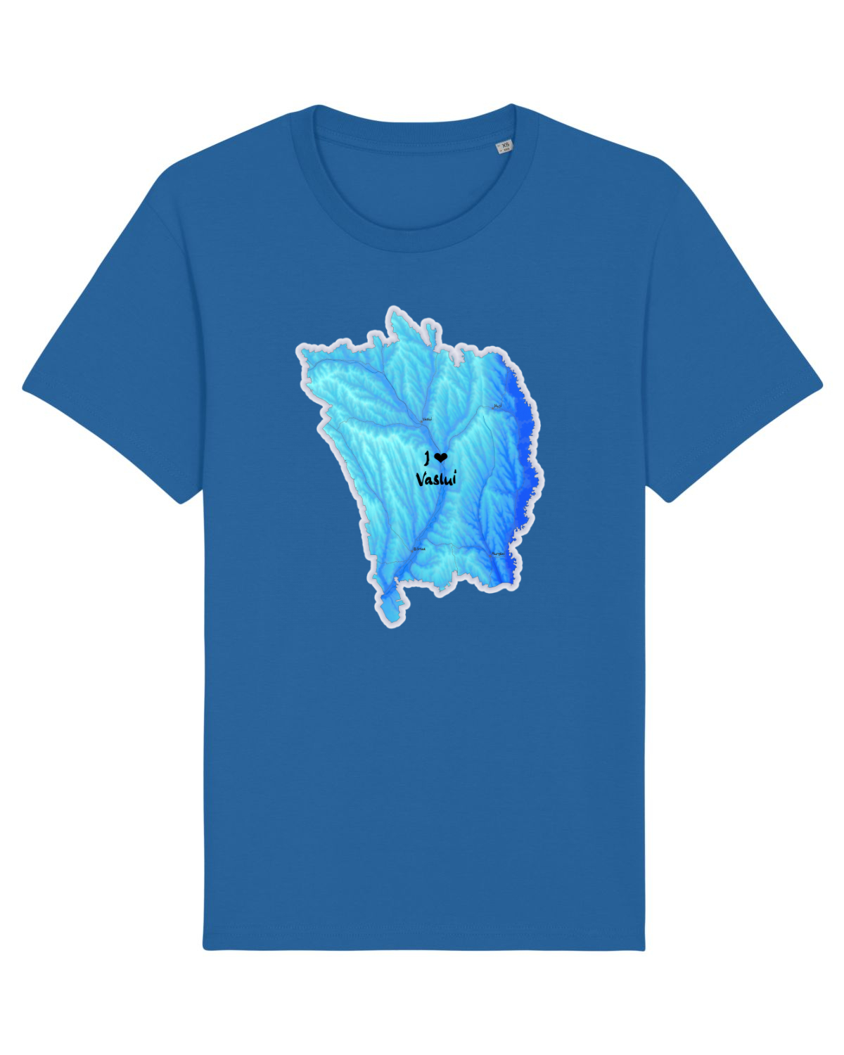 Tricou mânecă scurtă Unisex Rocker Royal Blue