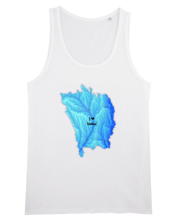 Vaslui County Map White