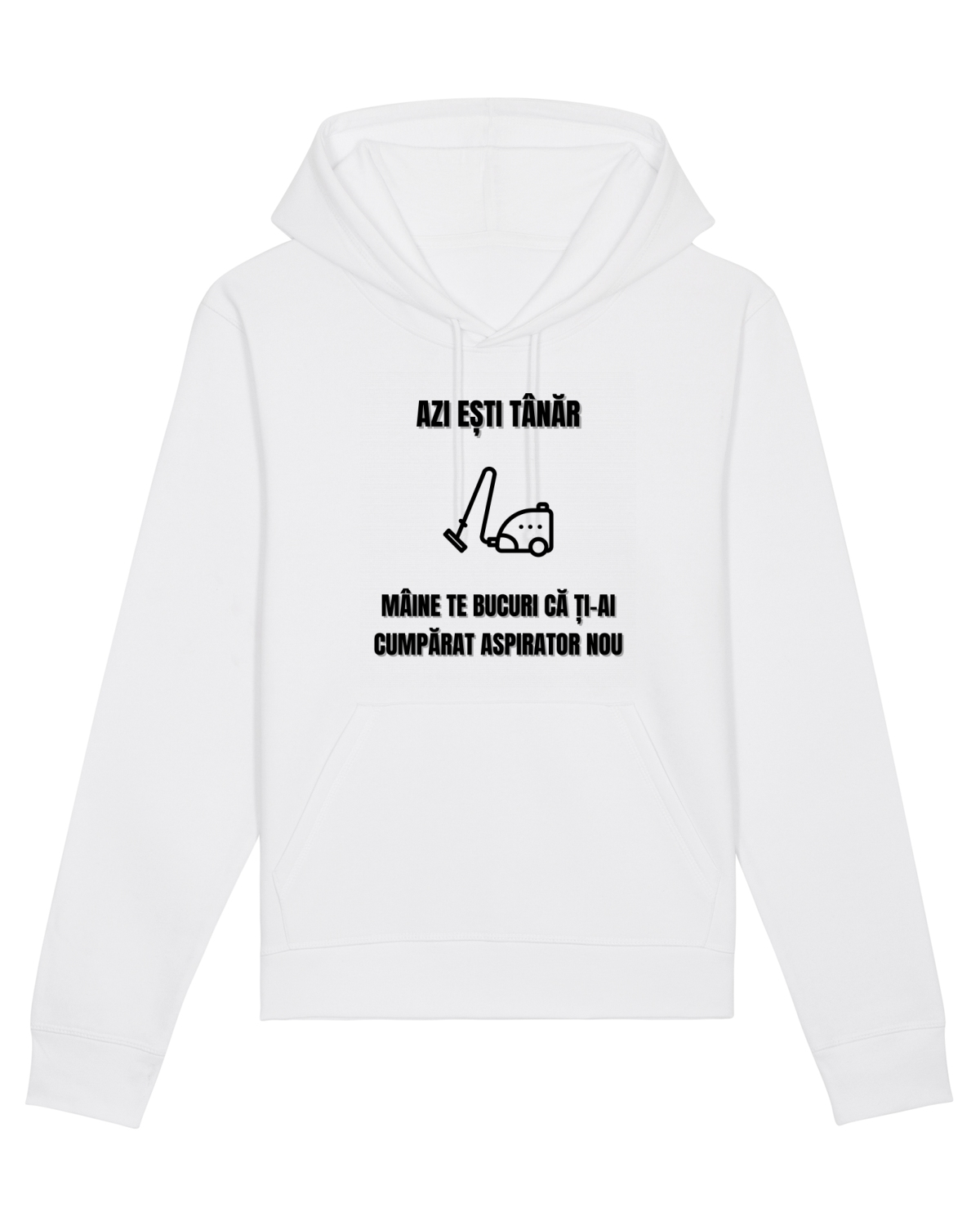 Hanorac Unisex Drummer White