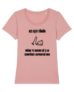 Azi esti tanar maine te bucuri ca ti ai cumparat aspirator nou Tricou mânecă scurtă guler larg fitted Damă Expresser