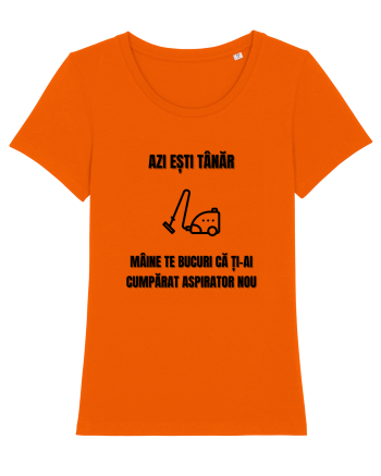 Azi esti tanar maine te bucuri ca ti ai cumparat aspirator nou Bright Orange