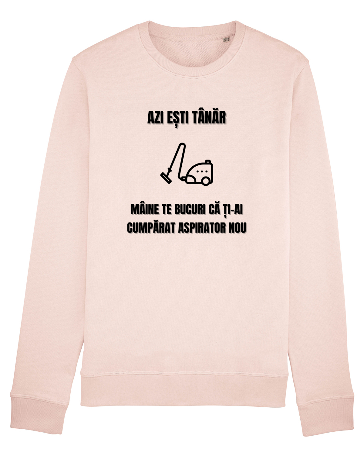 Bluză mânecă lungă Unisex Rise Candy Pink