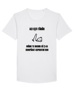 Azi esti tanar maine te bucuri ca ti ai cumparat aspirator nou Tricou mânecă scurtă guler larg Bărbat Skater