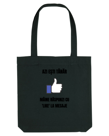 Azi esti tanar maine raspunzi cu like la mesaje Black