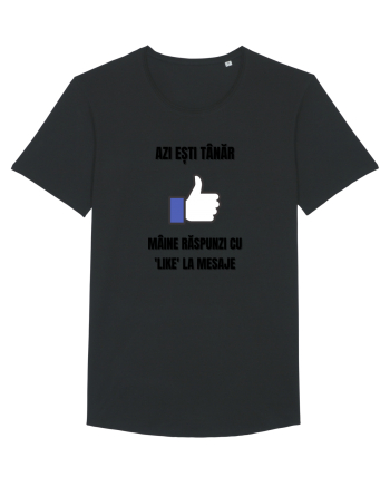 Azi esti tanar maine raspunzi cu like la mesaje Black