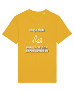Azi esti tanar maine te bucuri ca ti ai cumparat aspirator nou Tricou mânecă scurtă Unisex Rocker