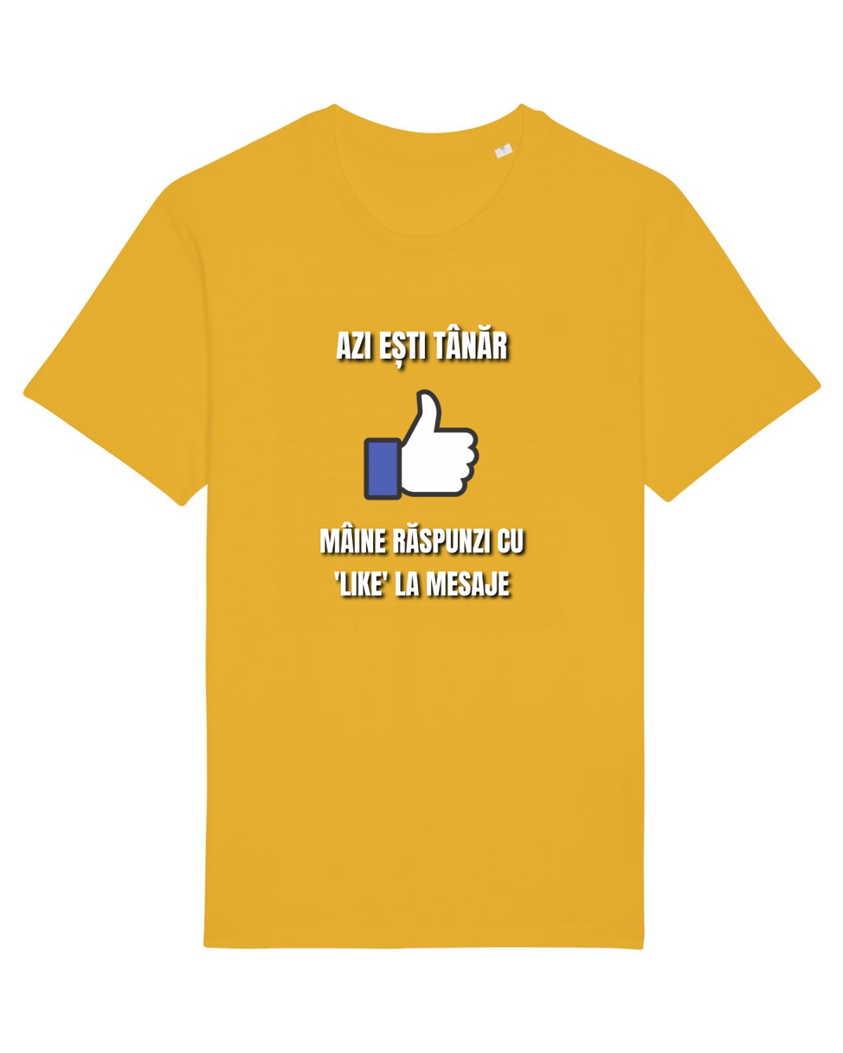 Tricou mânecă scurtă Unisex Rocker Spectra Yellow