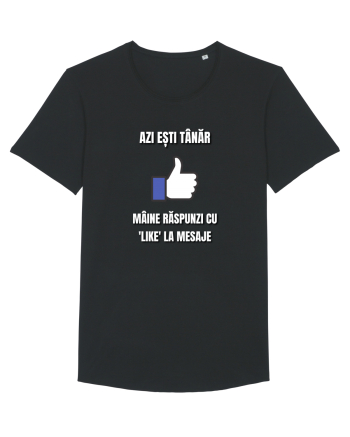 Azi esti tanar maine raspunzi cu like la mesaje Black