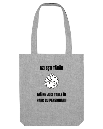 Azi esti tanar maine joci table in parc cu pensionarii Heather Grey