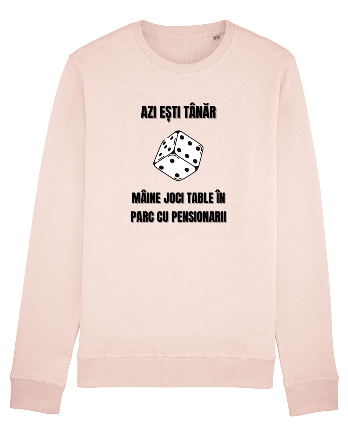 Bluză mânecă lungă Unisex Rise Candy Pink