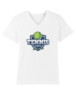 Tennis Tricou mânecă scurtă guler V Bărbat Presenter