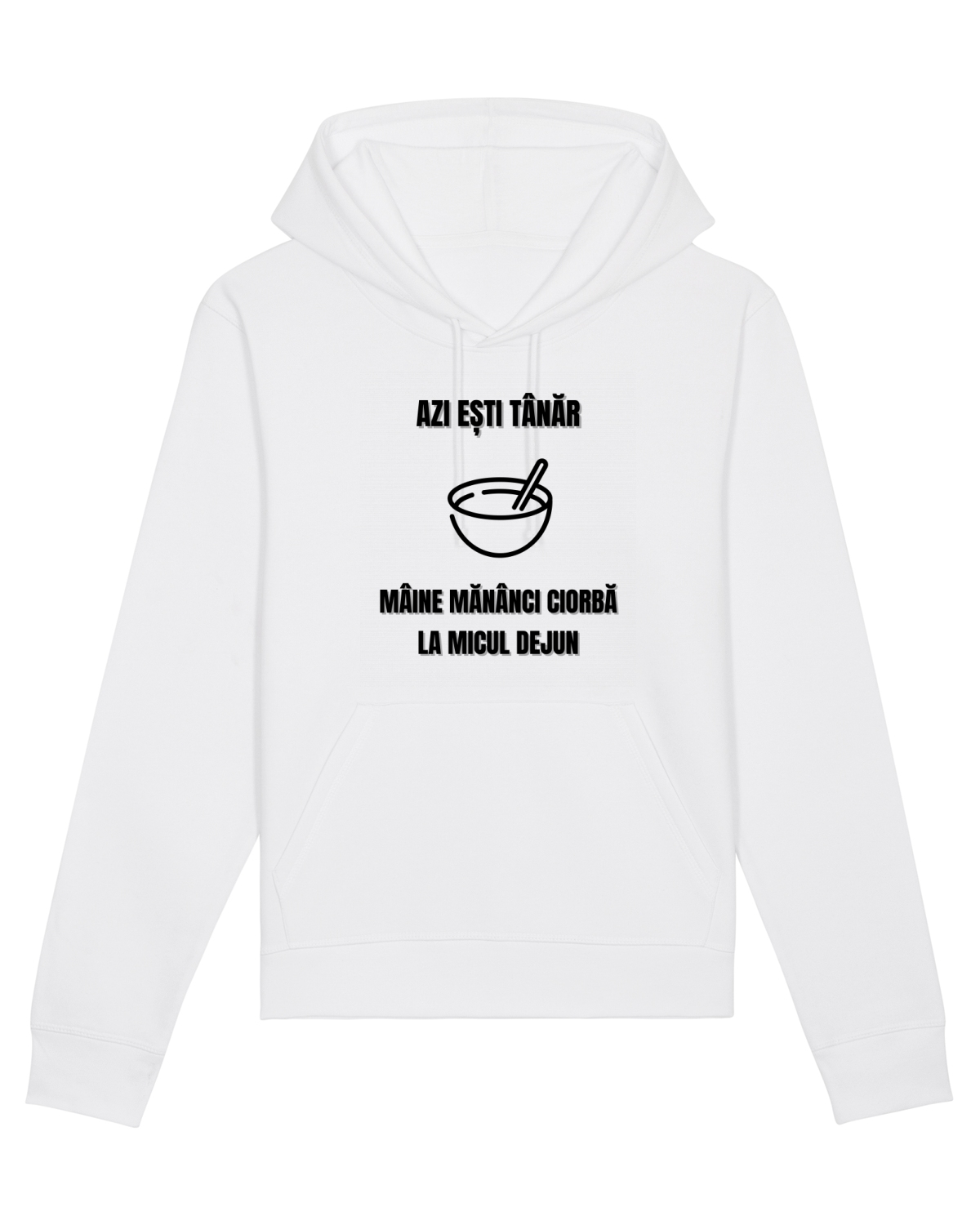 Hanorac Unisex Drummer White
