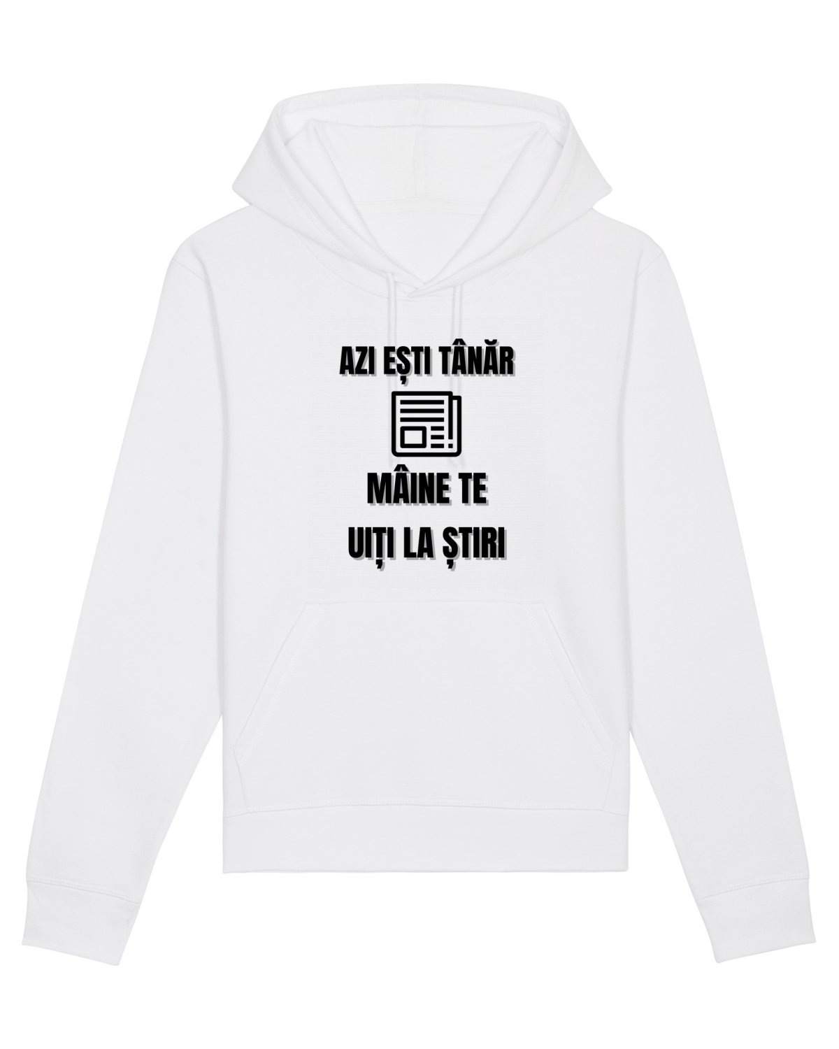 Hanorac Unisex Drummer White