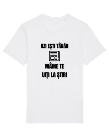 Azi esti tanar maine te uiti la stiri White