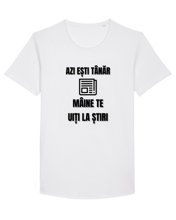 Azi esti tanar maine te uiti la stiri White