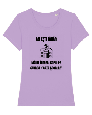 Azi esti tanar maine intrebi copiii de pe strada gata scoala Lavender Dawn