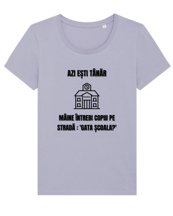 Azi esti tanar maine intrebi copiii de pe strada gata scoala Lavender