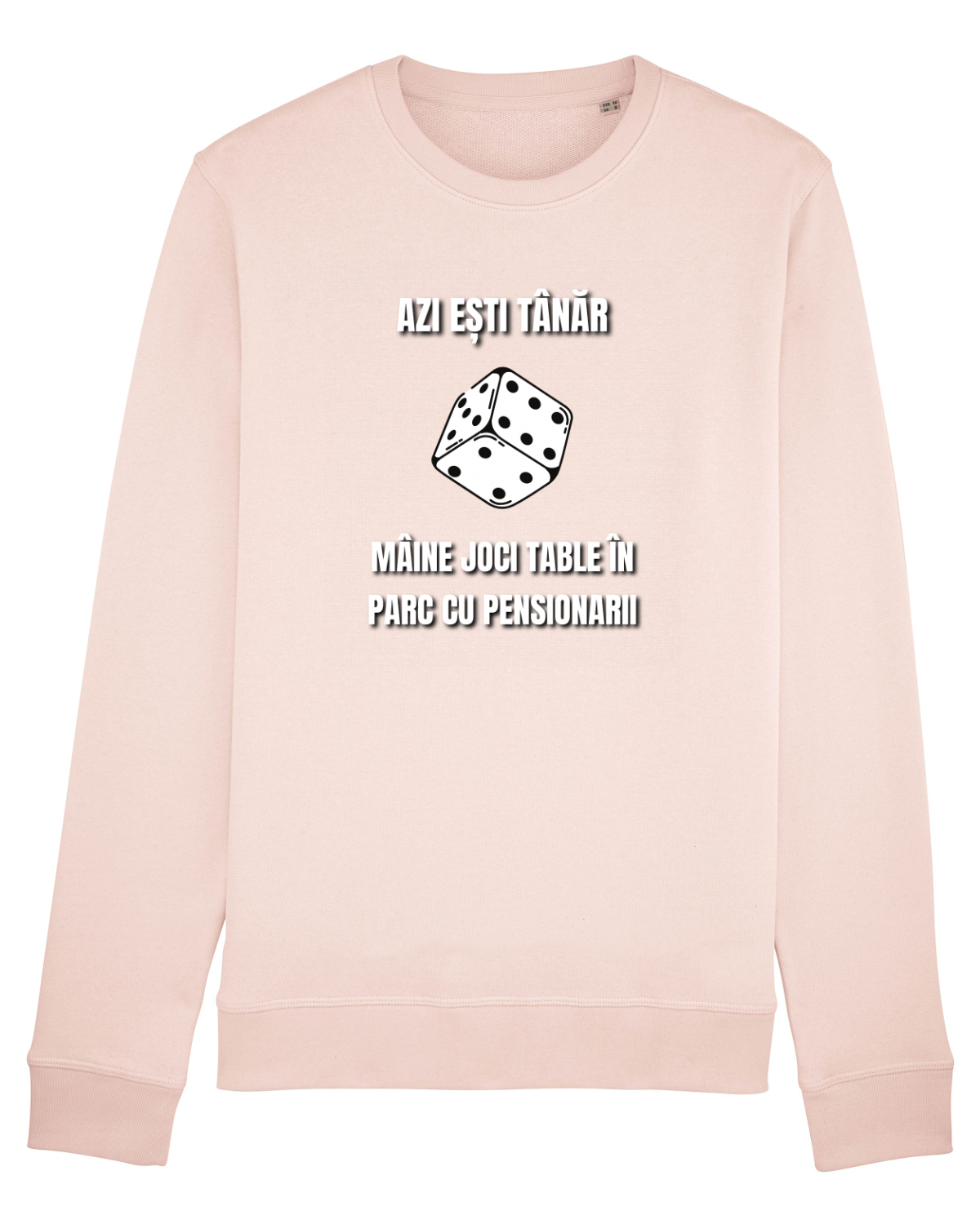 Bluză mânecă lungă Unisex Rise Candy Pink