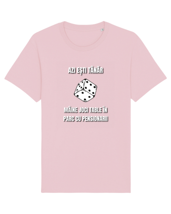 Azi esti tanar maine joci table in parc cu pensionarii Cotton Pink