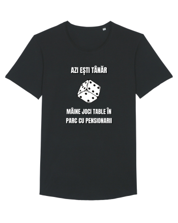 Azi esti tanar maine joci table in parc cu pensionarii Black