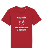 Azi esti tanar maine mananci ciorba la micul dejun Tricou mânecă scurtă Unisex Rocker