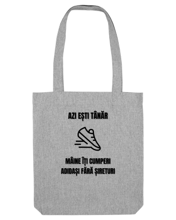 Azi esti tanar maine iti cumperi adidasi fara sireturi Heather Grey