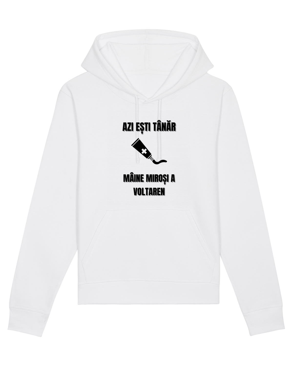 Hanorac Unisex Drummer White