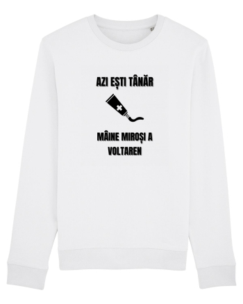 Azi esti tanar maine mirosi a voltaren White