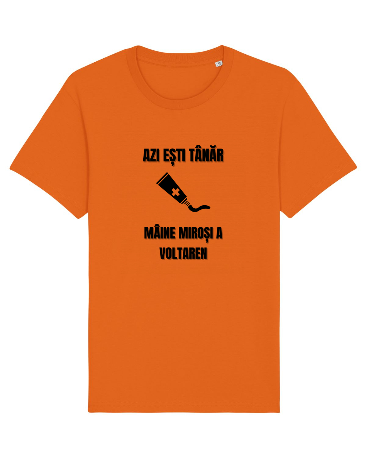 Tricou mânecă scurtă Unisex Rocker Bright Orange