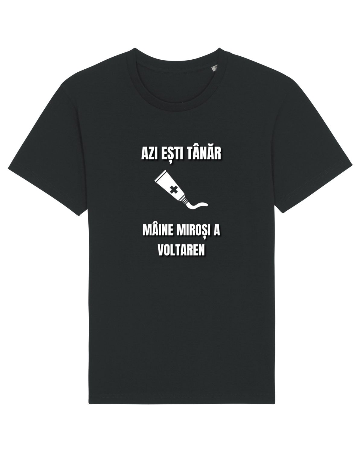 Tricou mânecă scurtă Unisex Rocker Black