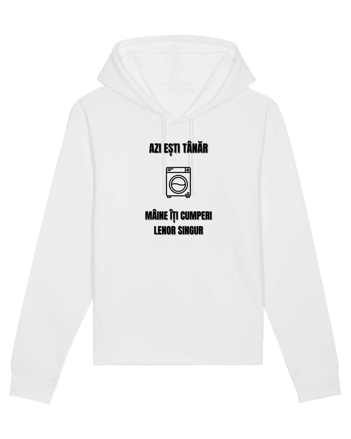 Hanorac Unisex Drummer White