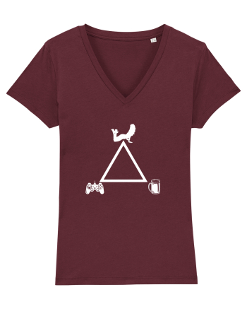 TRIANGLE Burgundy