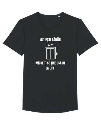 Azi esti tanar maine ti se tine usa de la lift Black