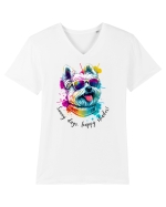 SUNNY DAYS - V8 Tricou mânecă scurtă guler V Bărbat Presenter