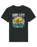 Surf City Huntington Beach Orange County California Tricou mânecă scurtă Unisex Rocker