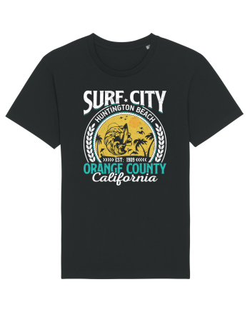 Surf City Huntington Beach Orange County California Black