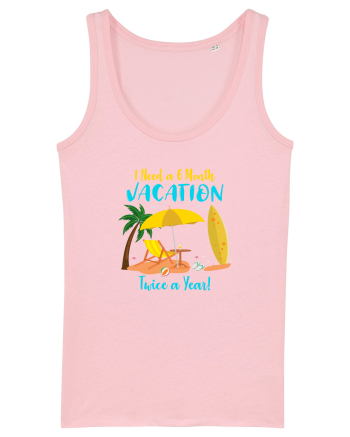 6 months vacation Cotton Pink