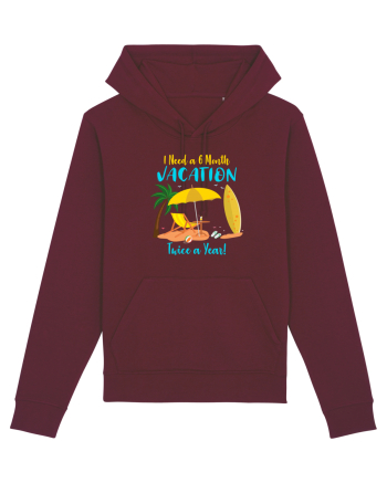 6 months vacation Burgundy