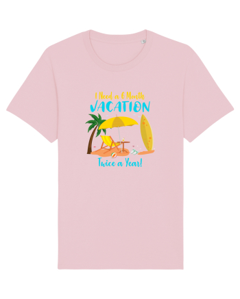 6 months vacation Cotton Pink