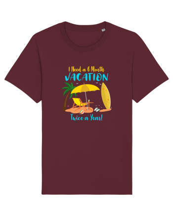 6 months vacation Burgundy