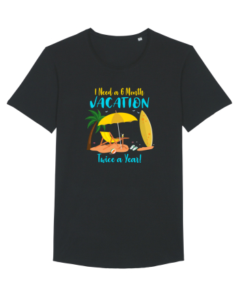 6 months vacation Black